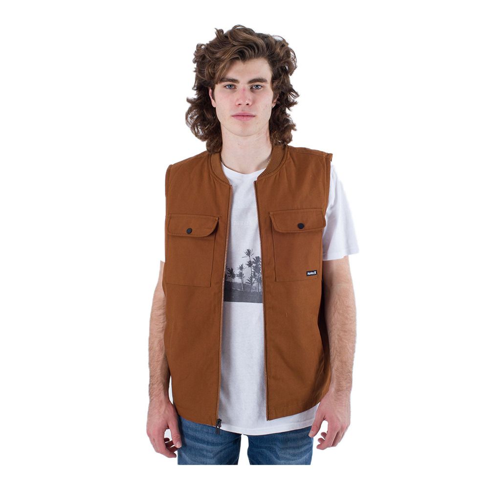 Hurley CHIP WORKER - Veste Homme bronzed