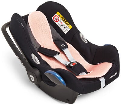 Petite Chérie Ventilerende Sittepute til Babybilstol, Mellow Rose
