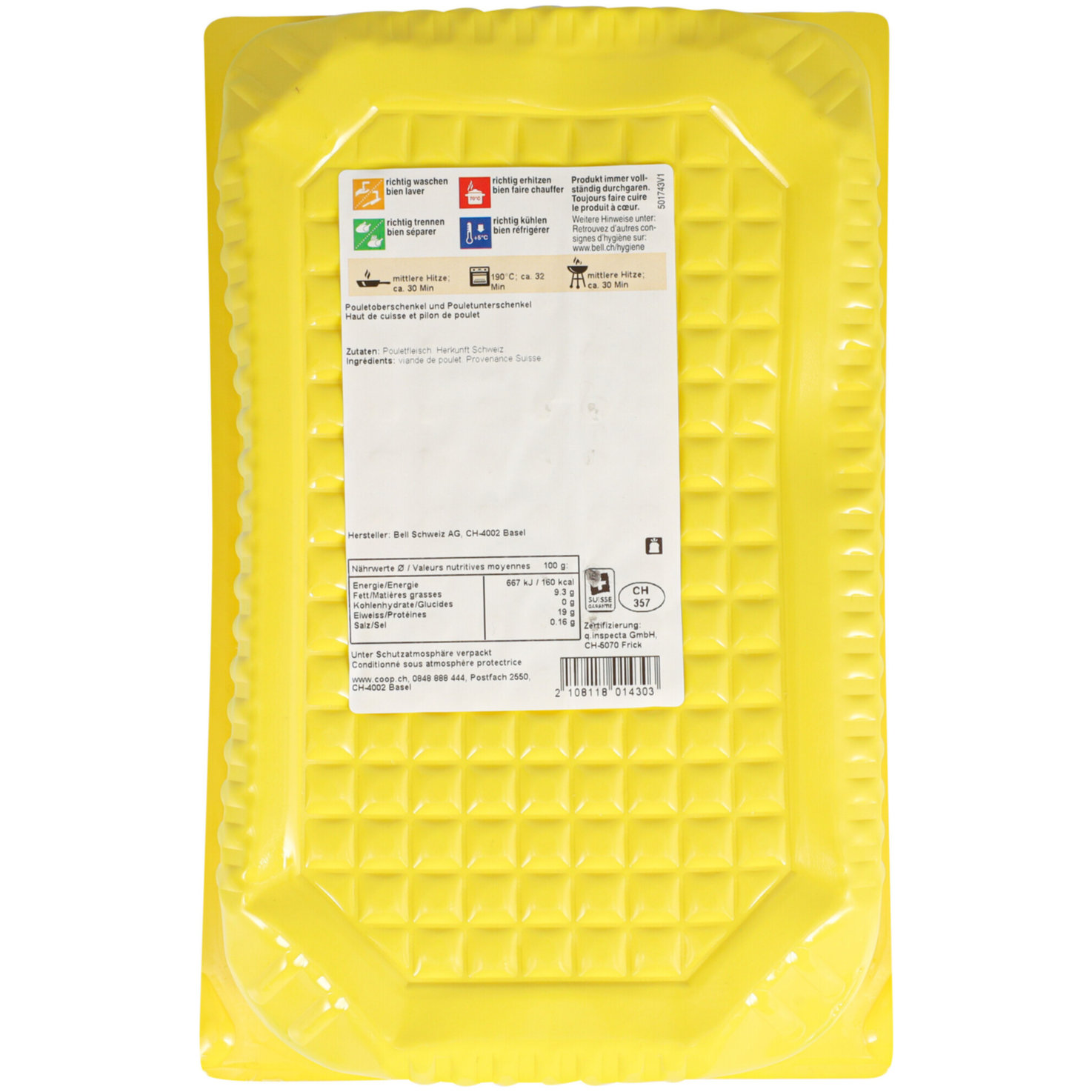 Pouletschenkel ca. 920g