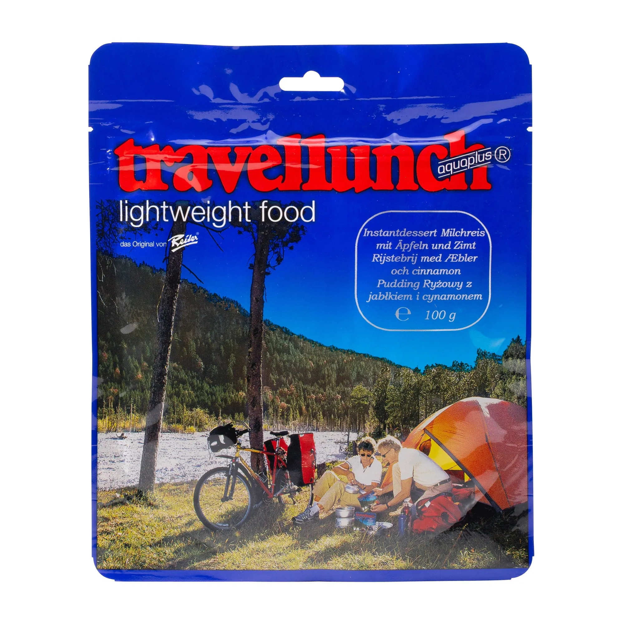 Travellunch -  Milchreis mit Äpfeln