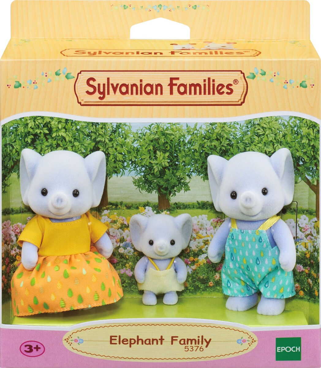 Sylvanian Families Figurer - Elefant Familie - 5376
