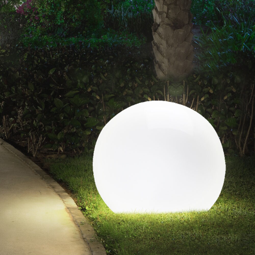 LED Solar Steckleuchte Kugelform, Durchmesser 20 cm, SOLAR