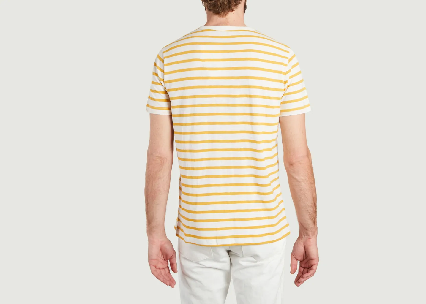 T-shirt rayé en coton bio KCA