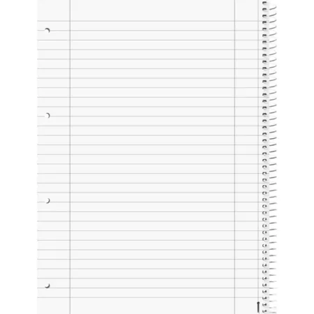 BRUNNEN Collegeblock Linkshänder, blau, 70g/m², A4, 80 Blatt