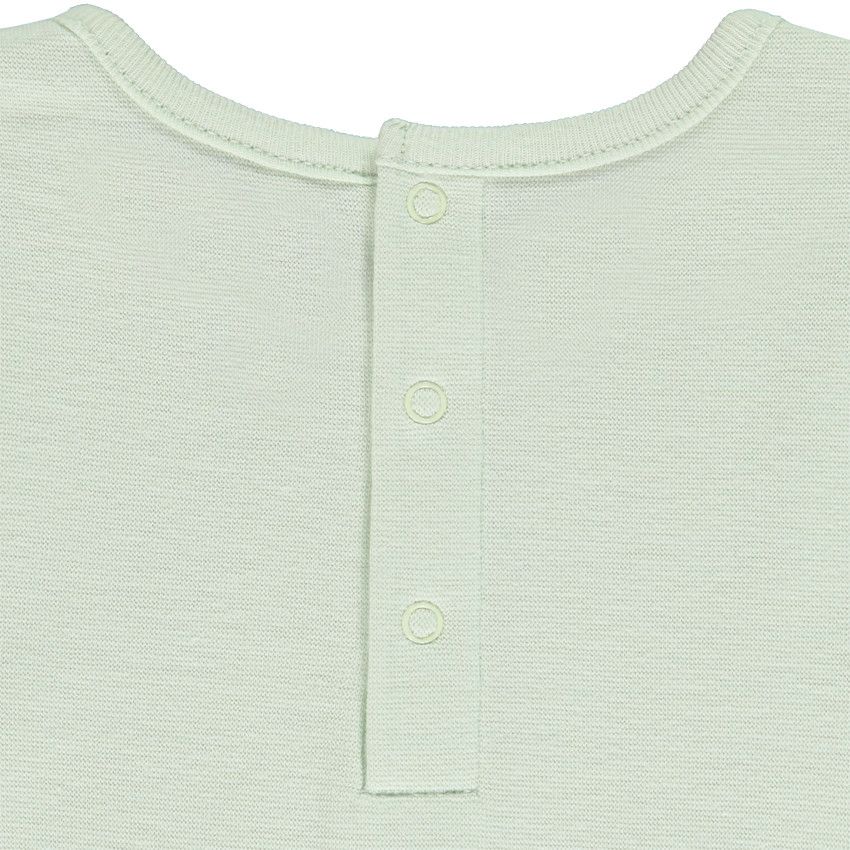 Pyjama 2 pièces fantaisie animaux en maille côte pour bébé garçon - Vert