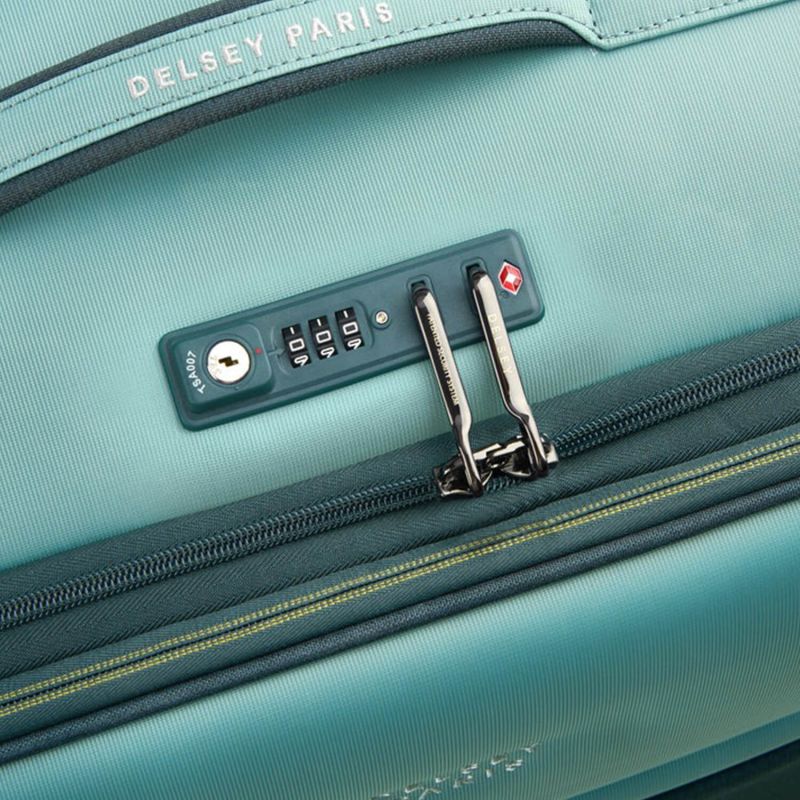 Valise souple Brochant 3 Extensible 78 cm Vert
