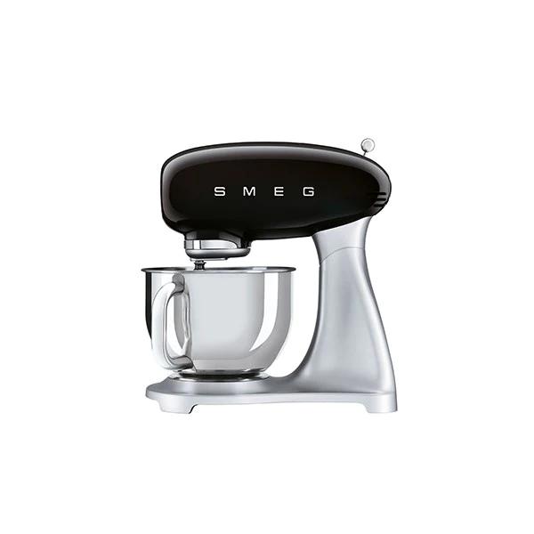 Robot pâtissier noir 4,8 L 800 W SMF02BLEU Smeg