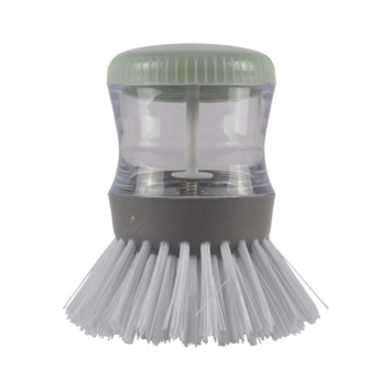 Afwasborstel met zeepdispenser