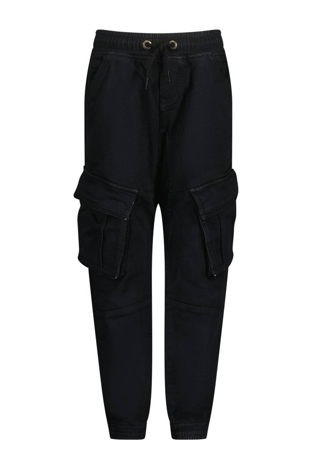Vingino tapered fit cargobroek Carlos zwart