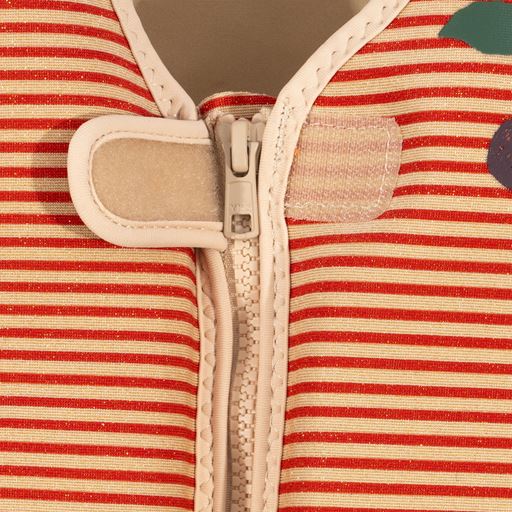 Konges Sløjd Neopren Flydevest, Glitter Stripe, 2-3 år