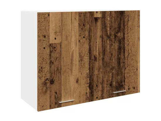 Ensemble d'armoires de cuisine 7 pcs vieux bois