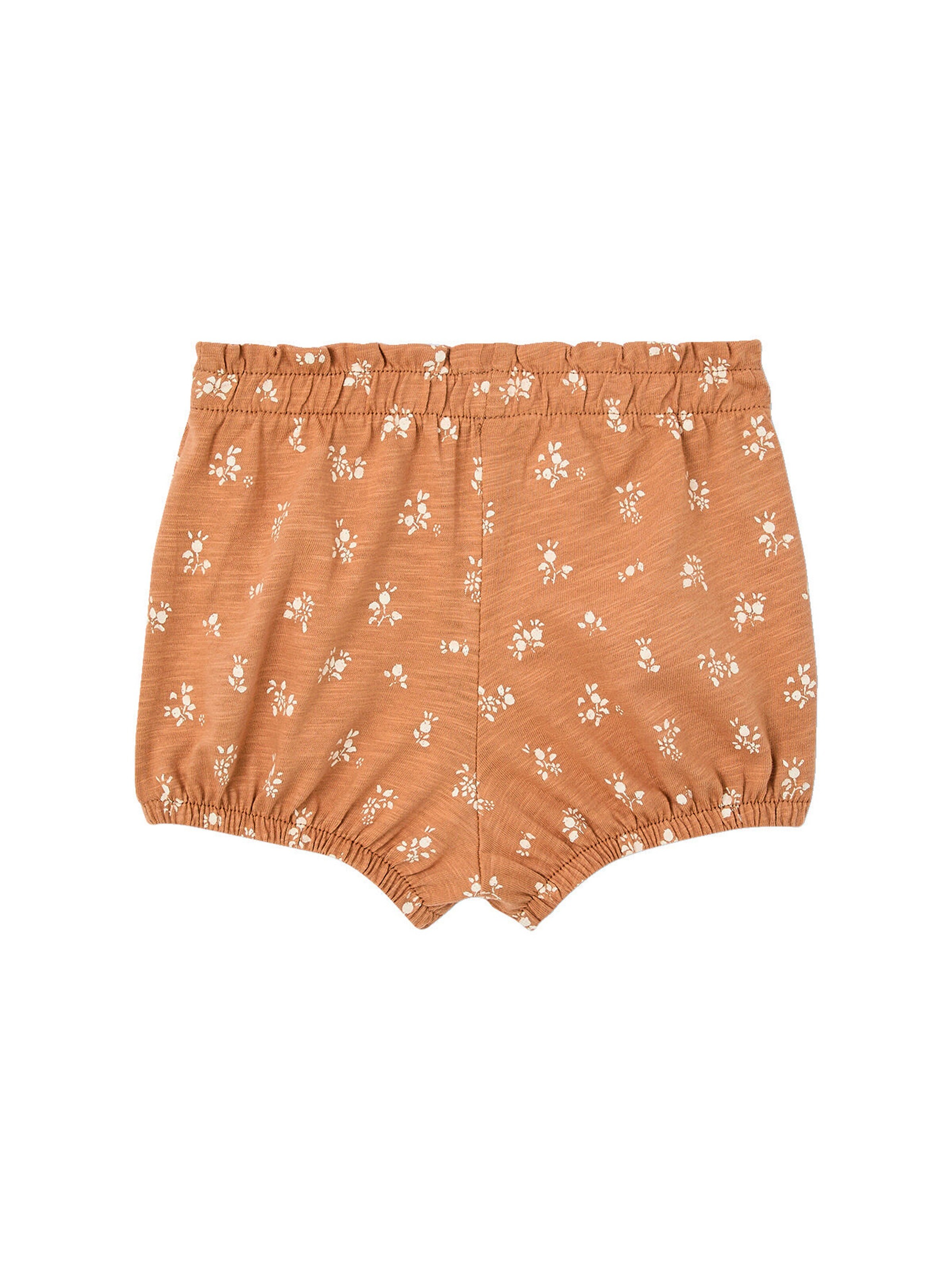 Vertbaudet Jersey-Shorts für Mädchen Baby karamell
