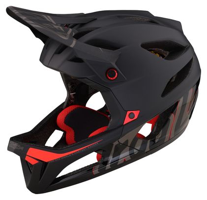 Casque Intégral Troy Lee Designs Stage Mips Signature Noir