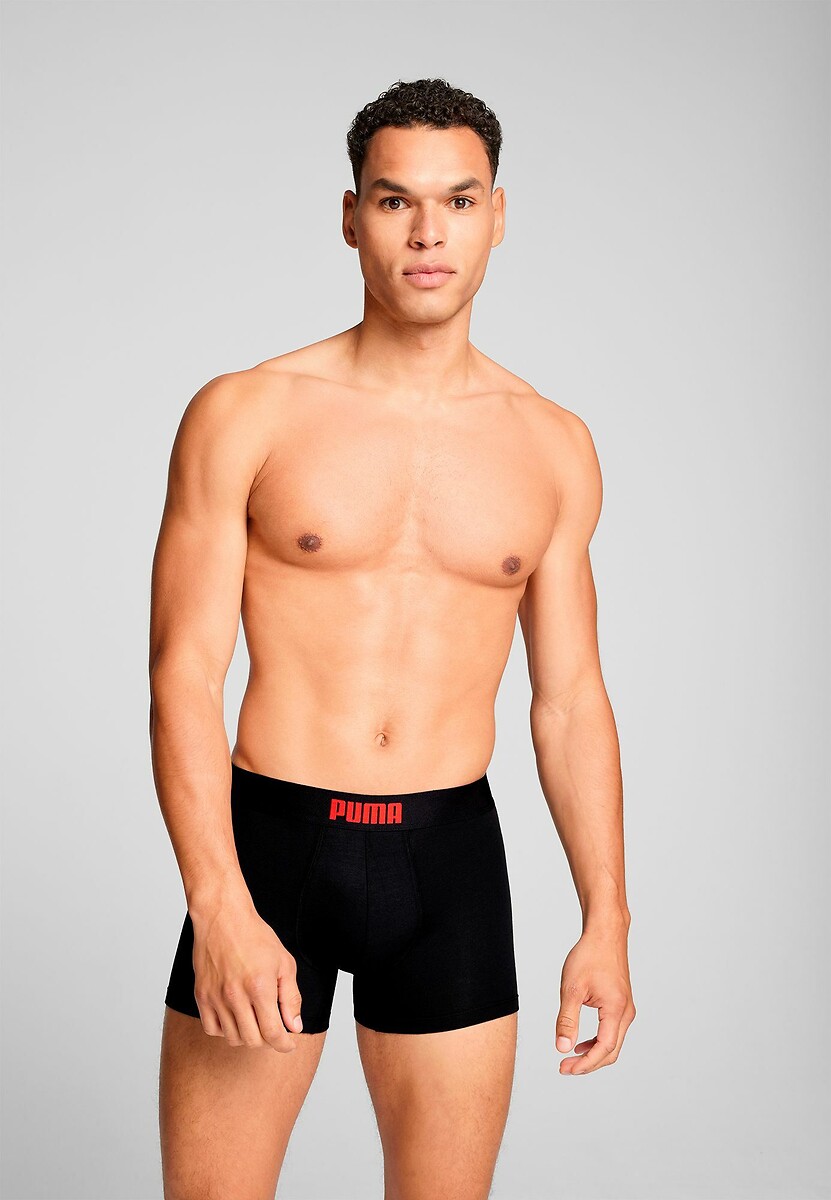 PUMA<br>Conjunto de 2 cuecas boxer com o logotipo Everyday