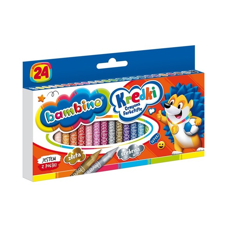 BAMBINO Kleurpotloden 24 kleuren