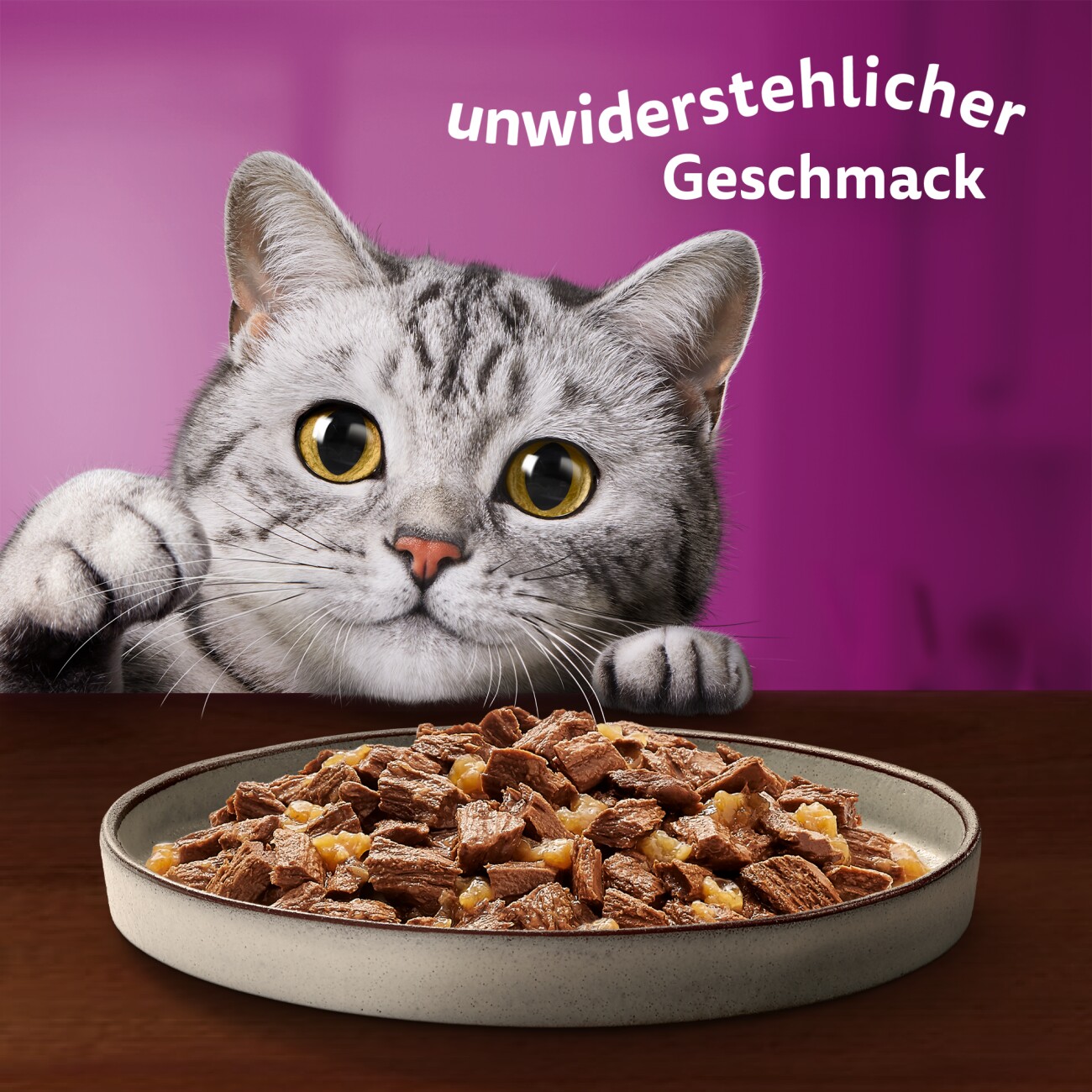 Whiskas Pure Delight Multipack Klassisches Ragout in Gelee 12 x 85g