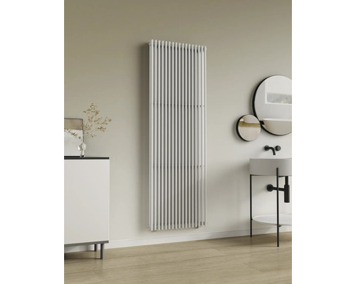 Rotheigner Pole designradiator 1800x600 mm wit mat zand