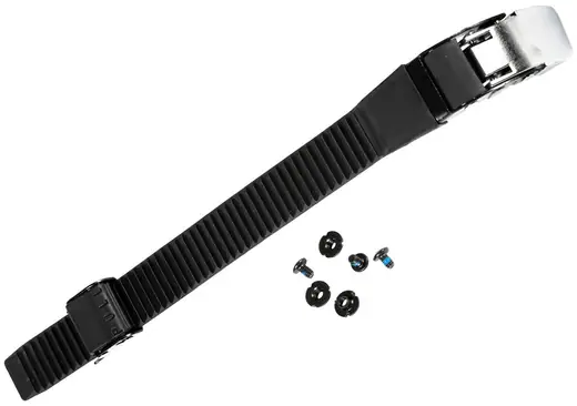 Powerslide Freeskating Sølv Buckle Set - Freeskate Rulleskøjter