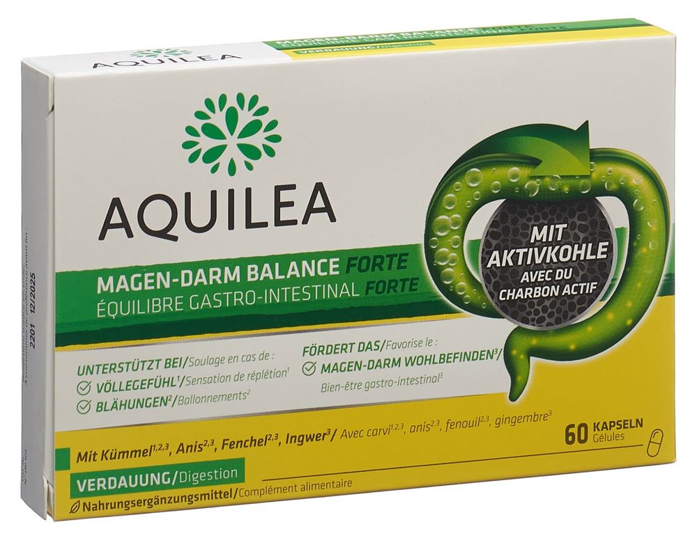 AQUILEA Magen-Darm Balance Forte Kaps Blist 60 Stk
