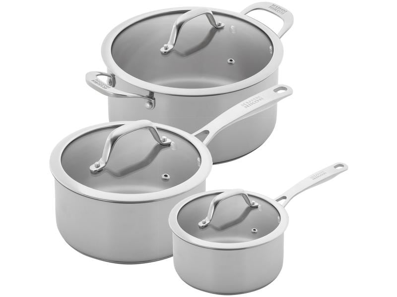 Kuhn Rikon Kochtopf-Set Allround 16 cm/20 cm/24 cm Kasserolle/Topf