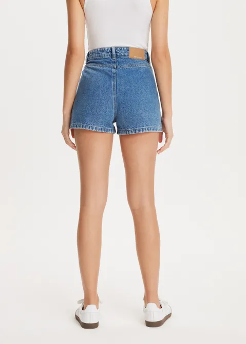 Denim skort blauw (BLW.USD)