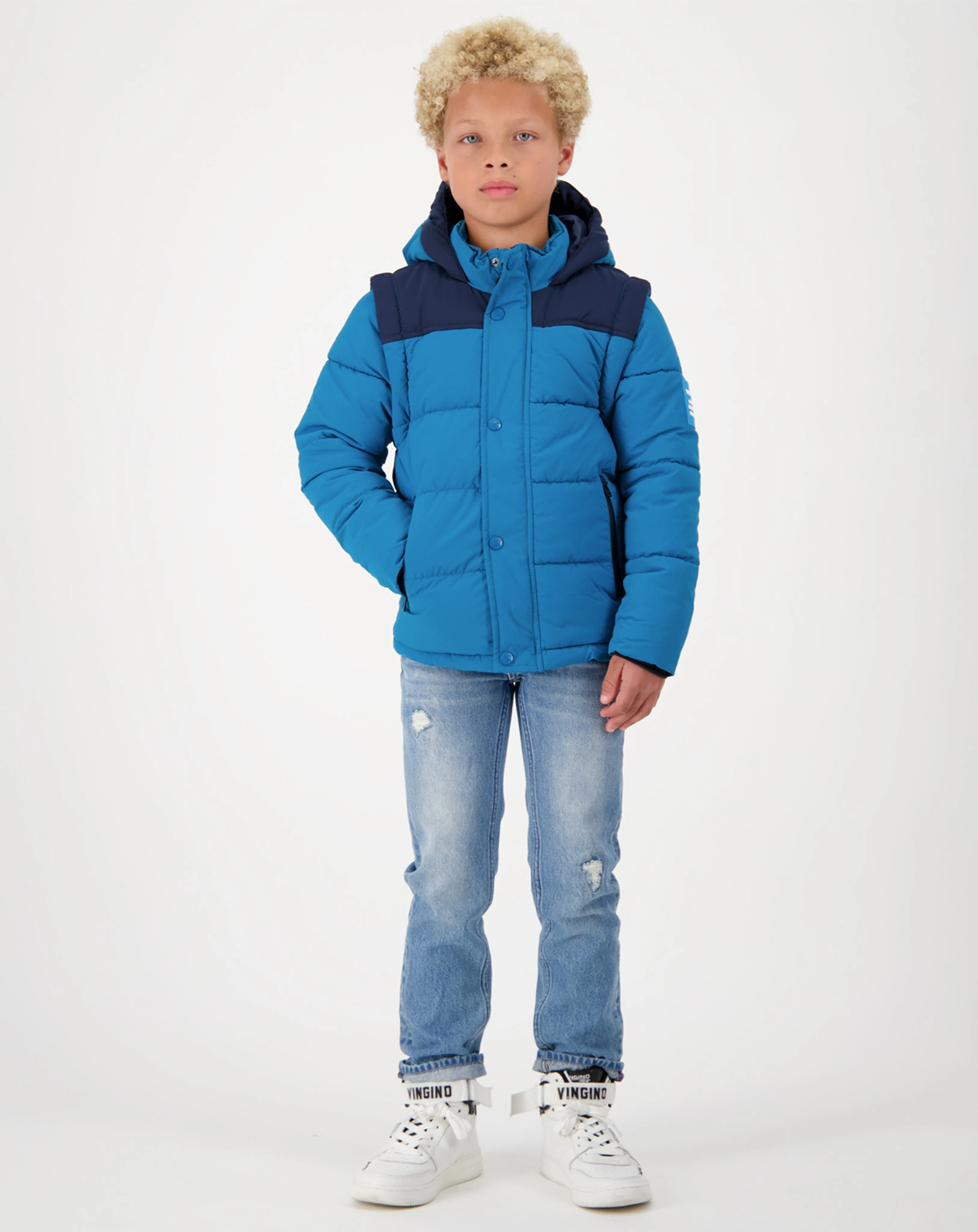 Steppjacke TANIRO in vik blue