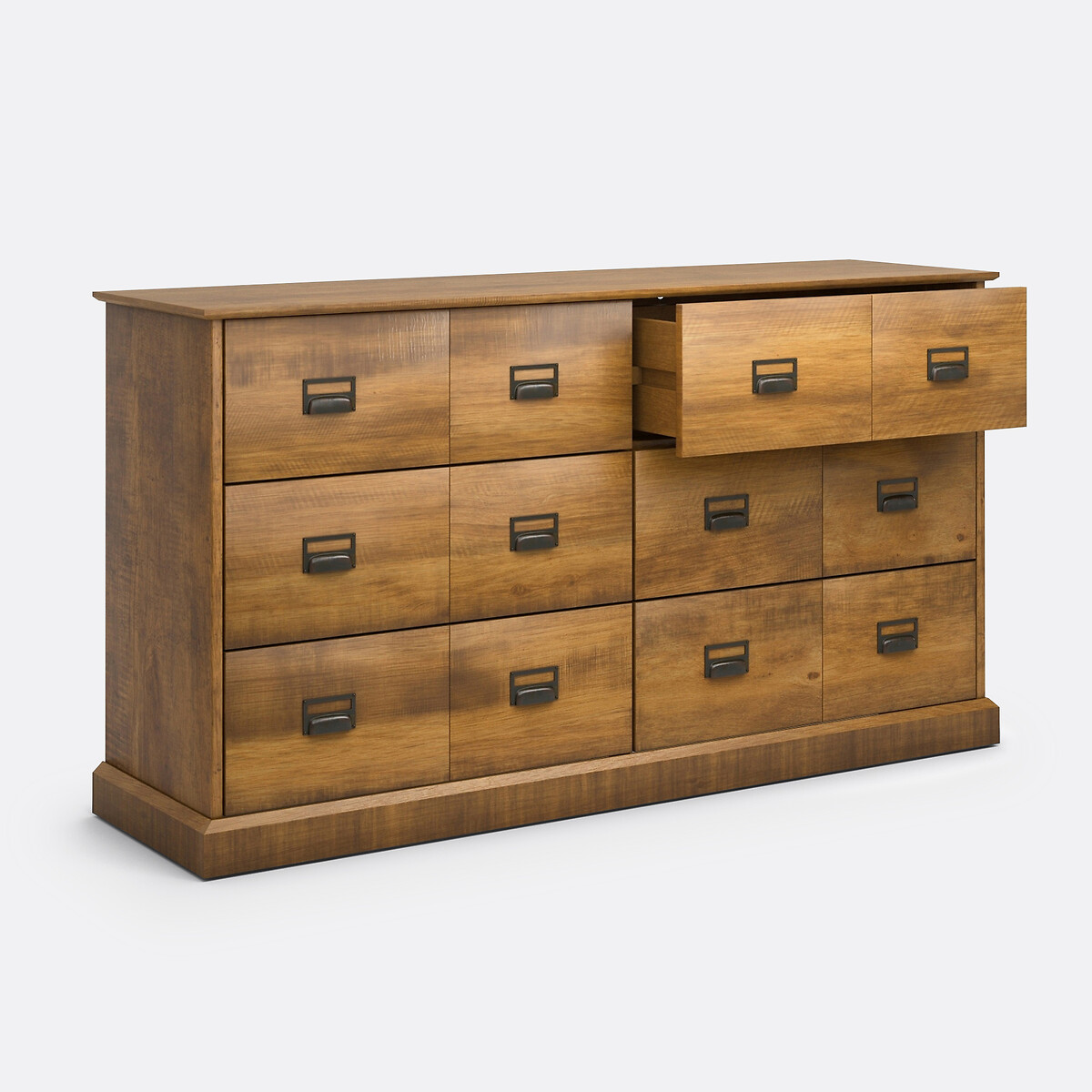 LA REDOUTE INTERIEURS<br>Cômoda, pinho maciço, 6 gavetas, Lindley