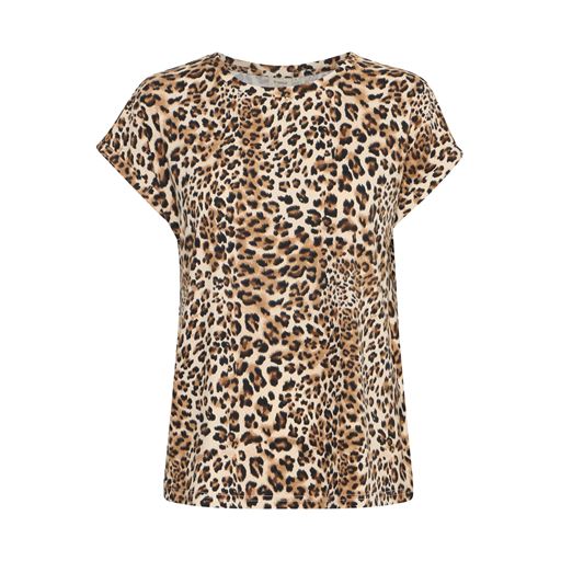 Fransa Kortærmet T-shirt, Silver Mink Art, L