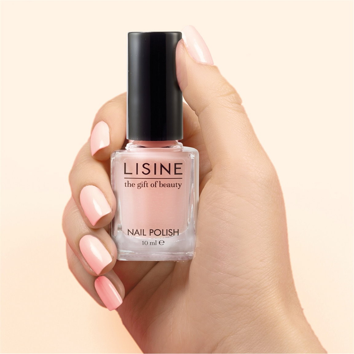 Vernis à ongles rose barbapapa