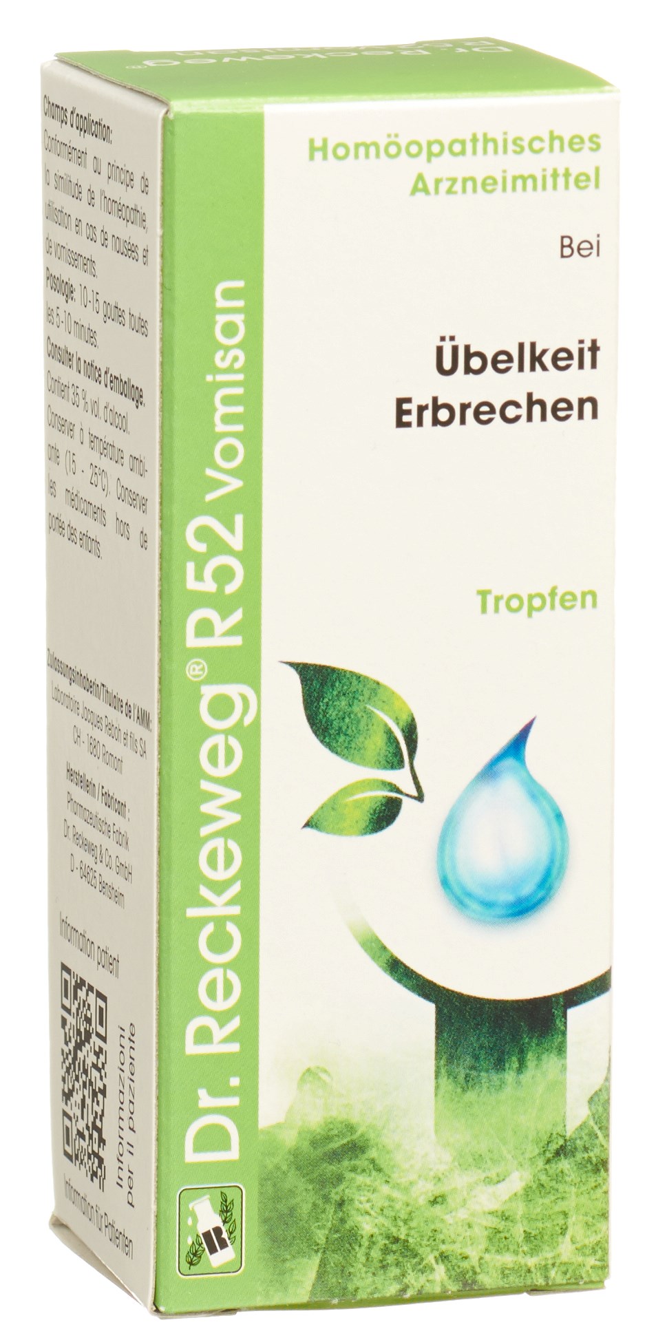 RECKEWEG R52 Vomisan<br>50 ml, Flasche, Tropfen zum Einnehmen, Flüssigkeit