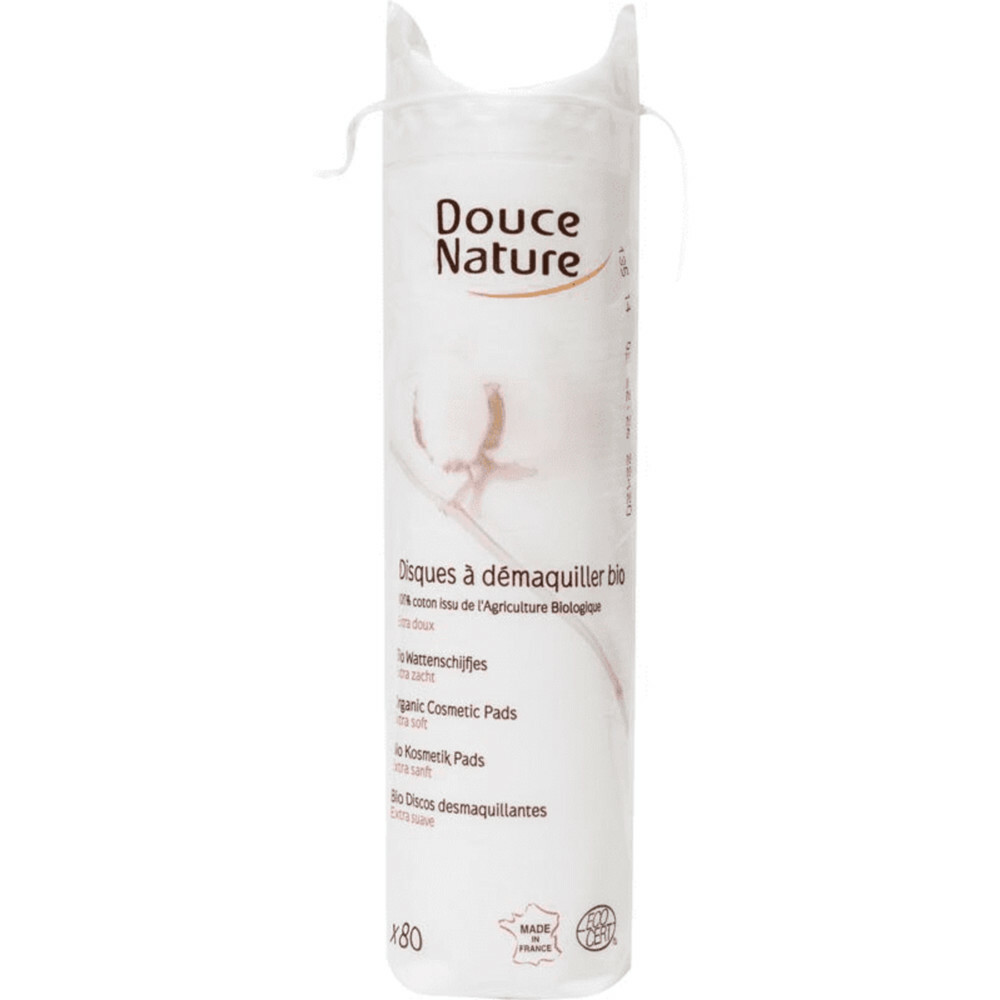 Douce nature Wattenschijfjes Bio Katoen80 stuks