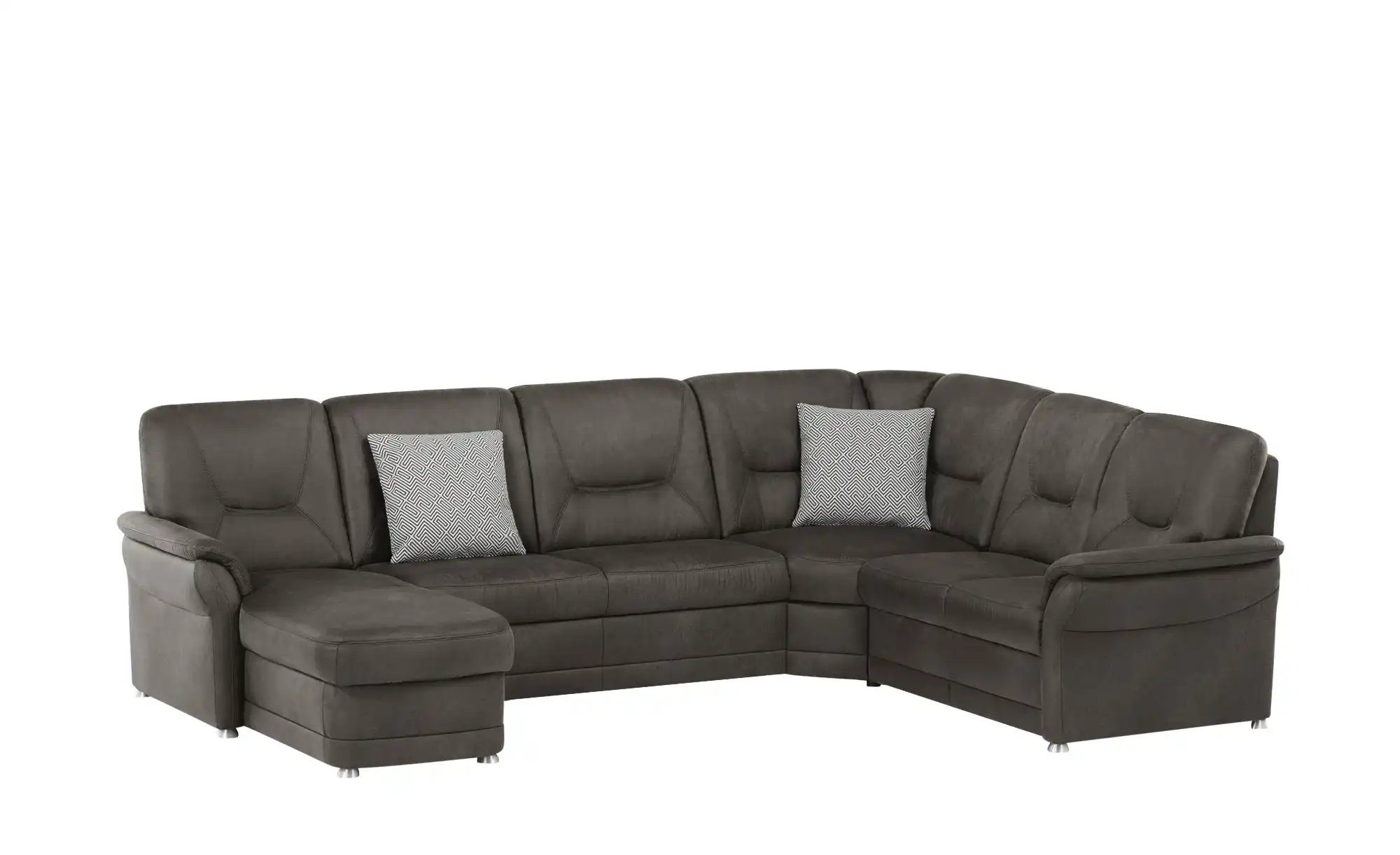 meinSofa Wohnlandschaft aus Mikrofaser Edda