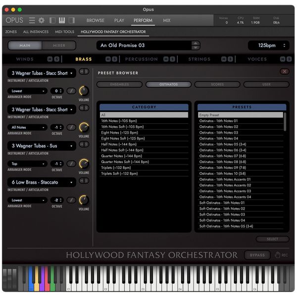 EastWest Hollywood Fantasy Orchestrator