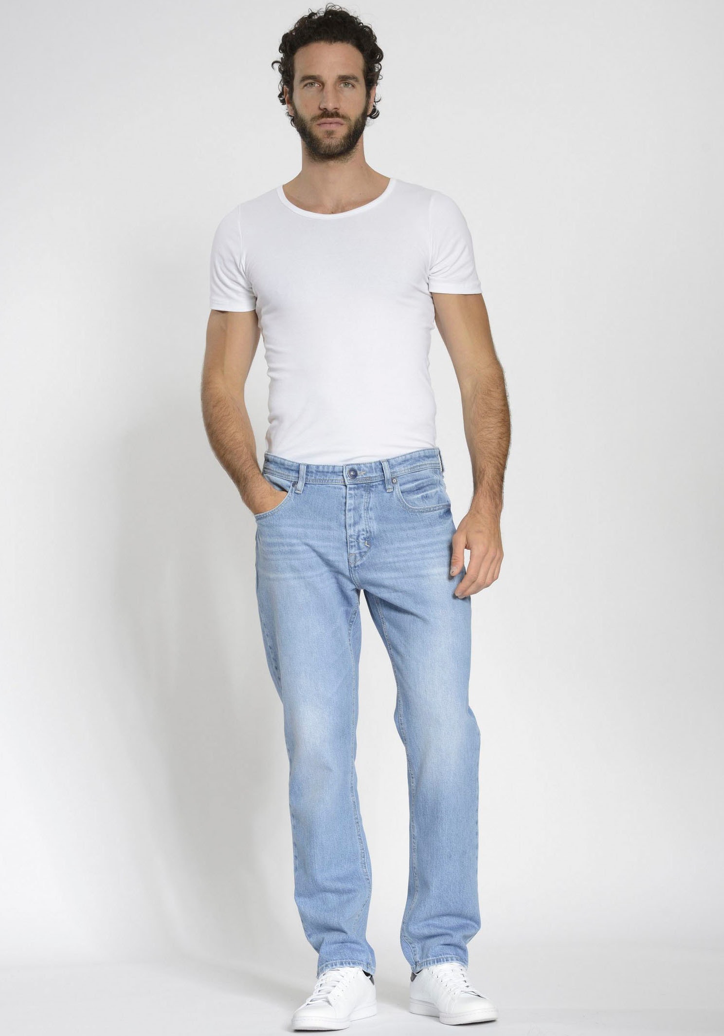 GANG 5-Pocket-Jeans »94SESTO« Straight fit im 5-Pocket-Style mit Ziernaht auf Coinpocket