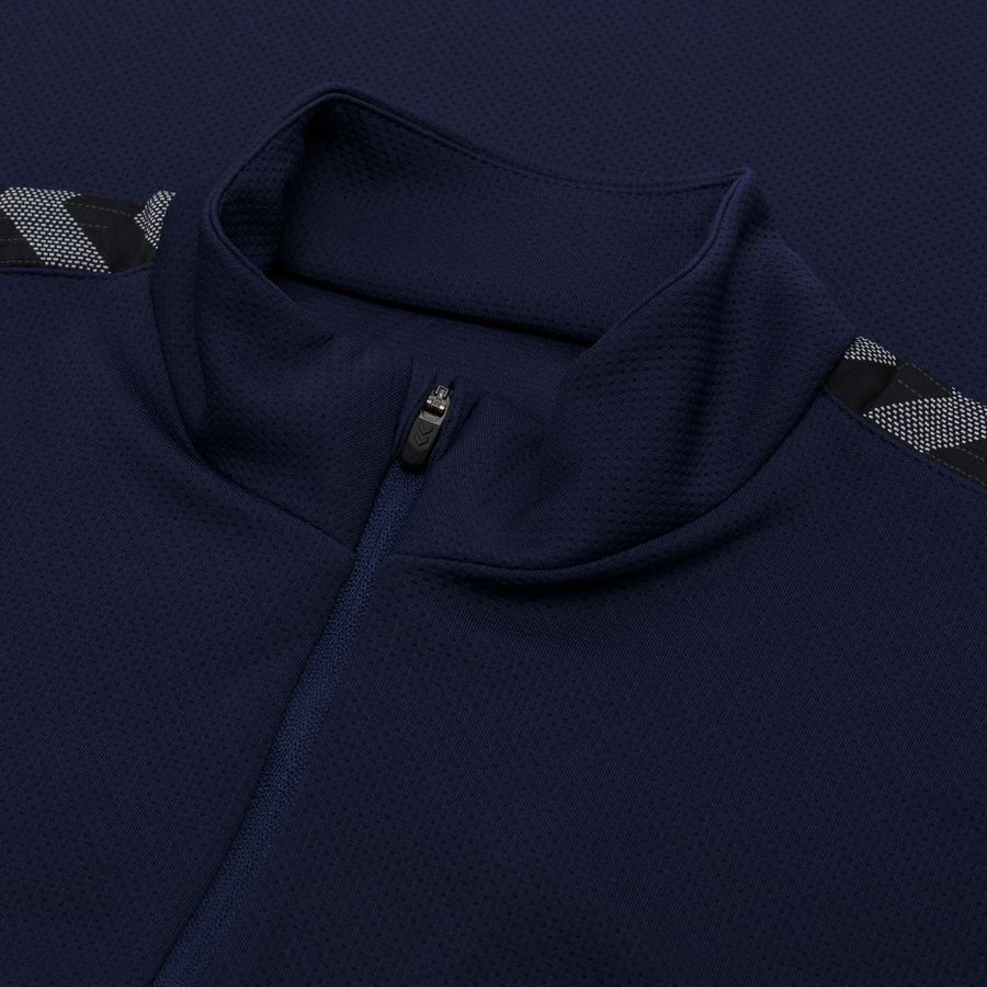 Hummel Maillot d'Entraînement Authentic 1/2 Zip - Bleu Marine