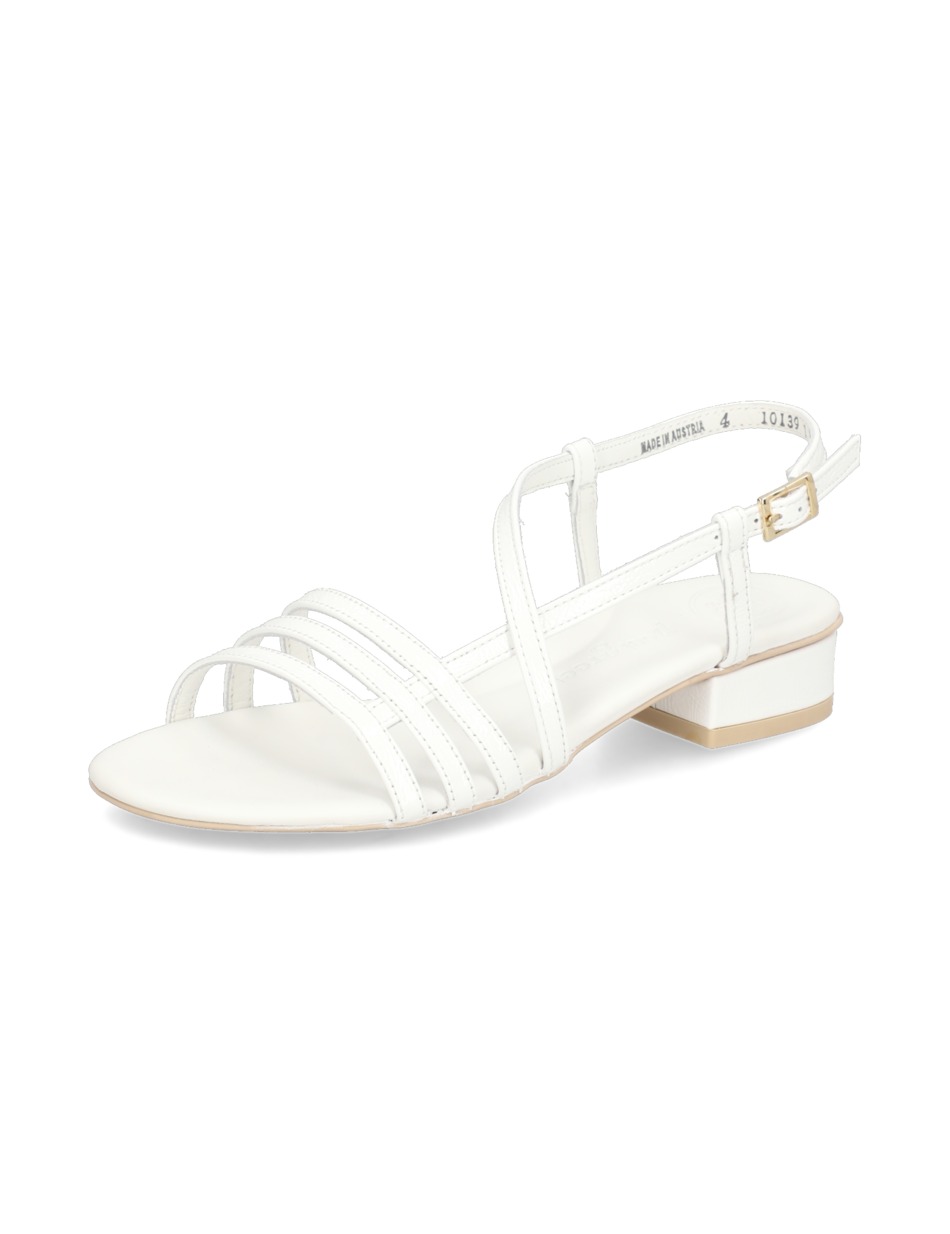 Lackleder Sandale