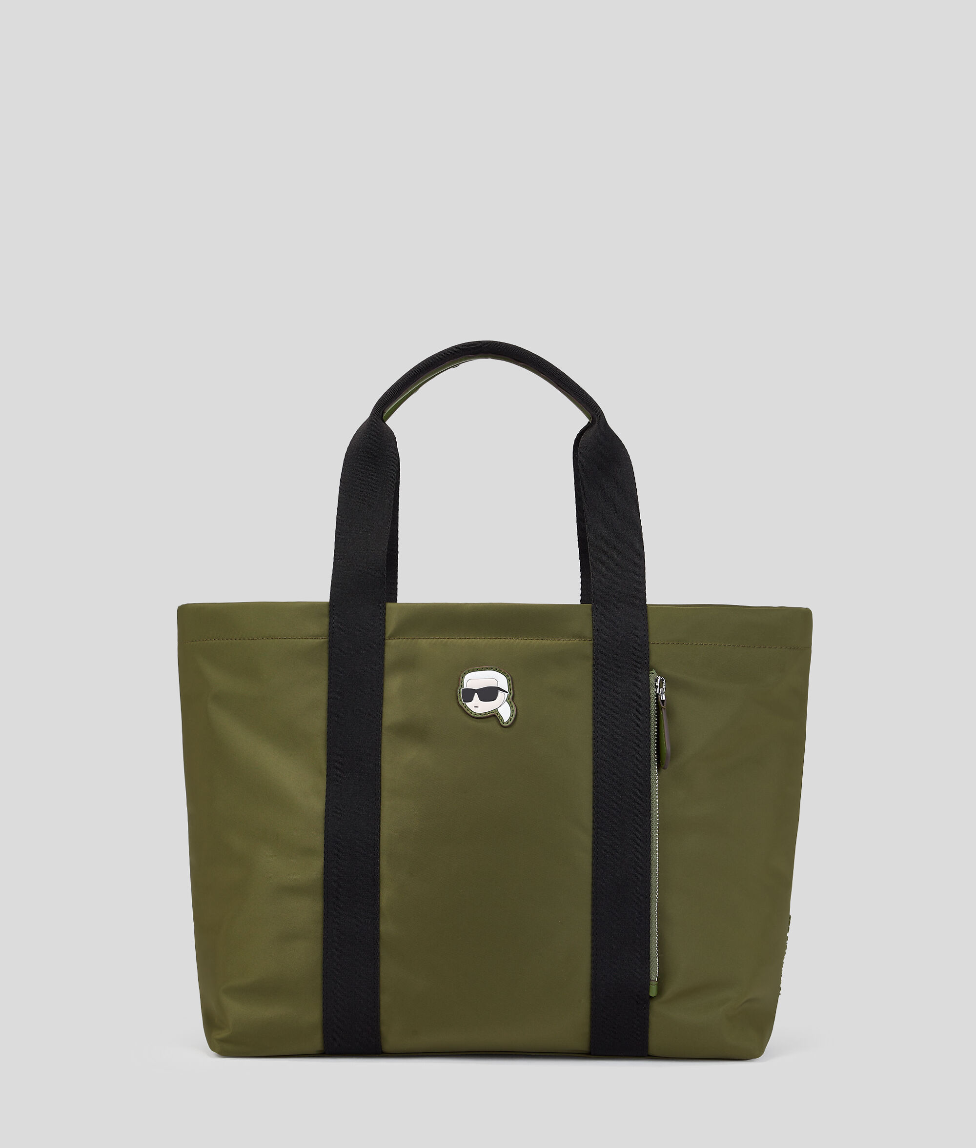 GRAND CABAS EN NYLON ZIPPÉ SUR LE DESSUS K/IKONIK