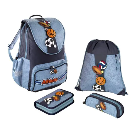 Step by Step Schulrucksack-Set Athlete 4-teilig