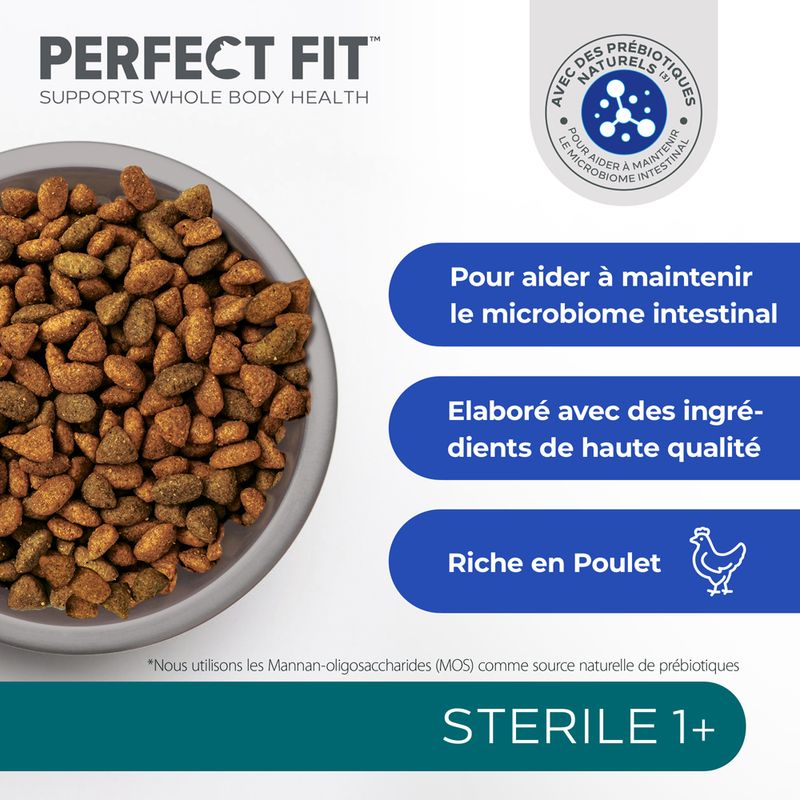 Perfect Fit Sterile 1+ Riche en poulet