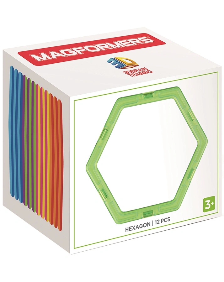 Magnet-Ergänzungsset MAGFORMERS 278-33 HEXAGON 12-teilig