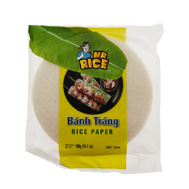 Mr. Rice Banh Trang Rijstpapier 22cm 400g