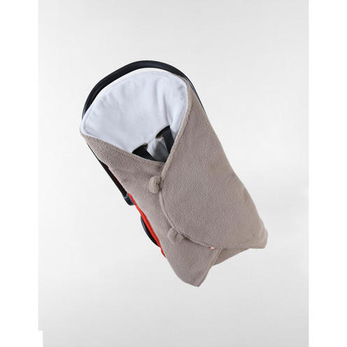 Couverture promenade fausse fourrure - Beige - NOUKIE 'S