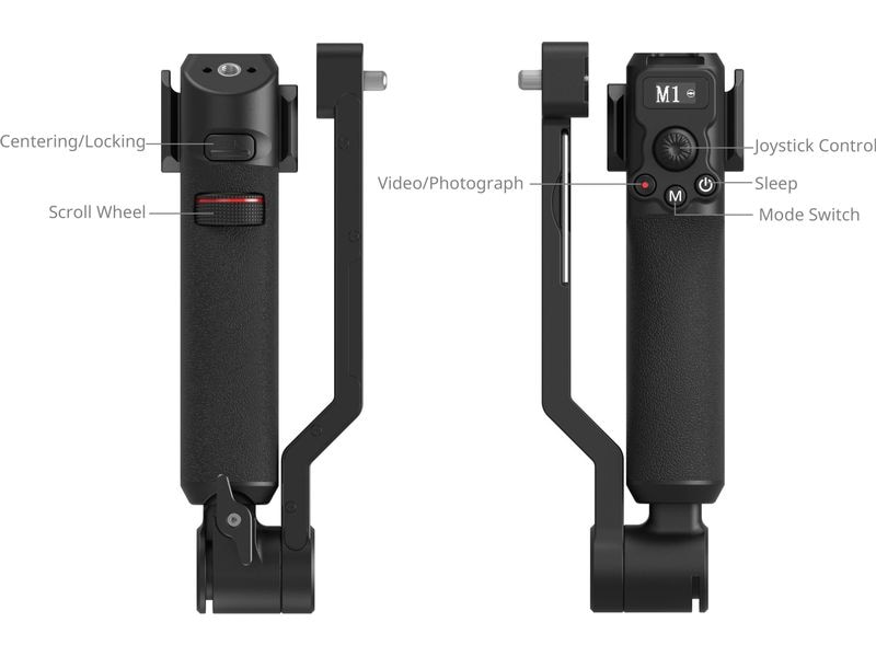 Smallrig Griff Focus Control Sling Handle DJI RS Fokussiergriff für die DJI RS-Serie