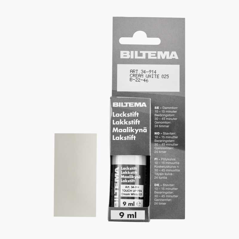 Lakkstift, kremhvit 025, 9 ml