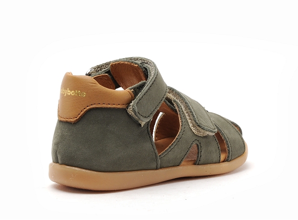 Babybotte nu pieds bebe geo 4019 kaki