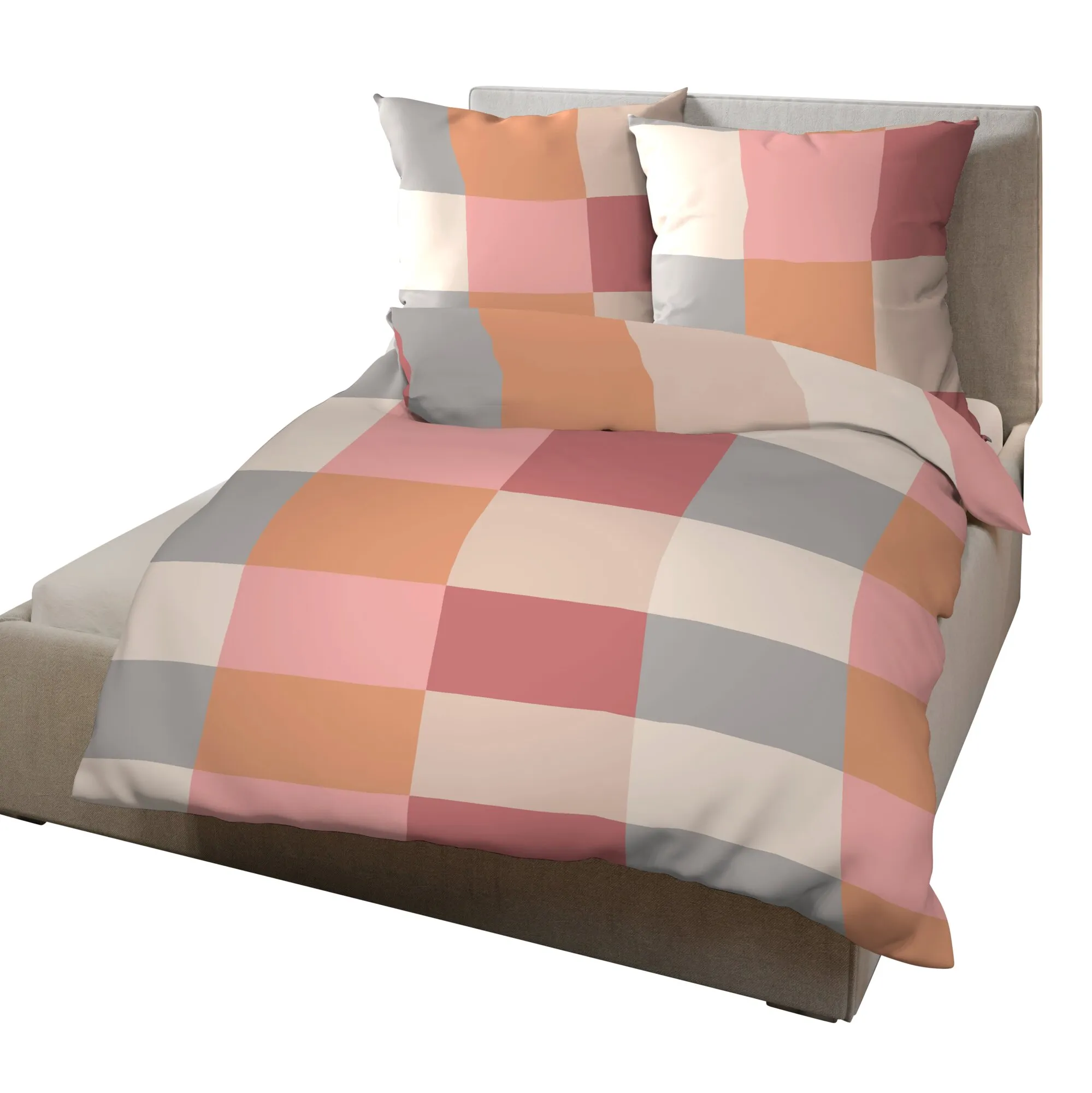 Mikrofaser-Bettwäsche in modernen Designs