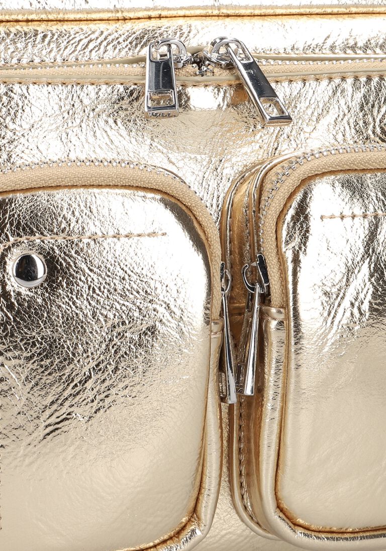 N\u00DANOO gouden n&uacute;noo schoudertas ellie recycled