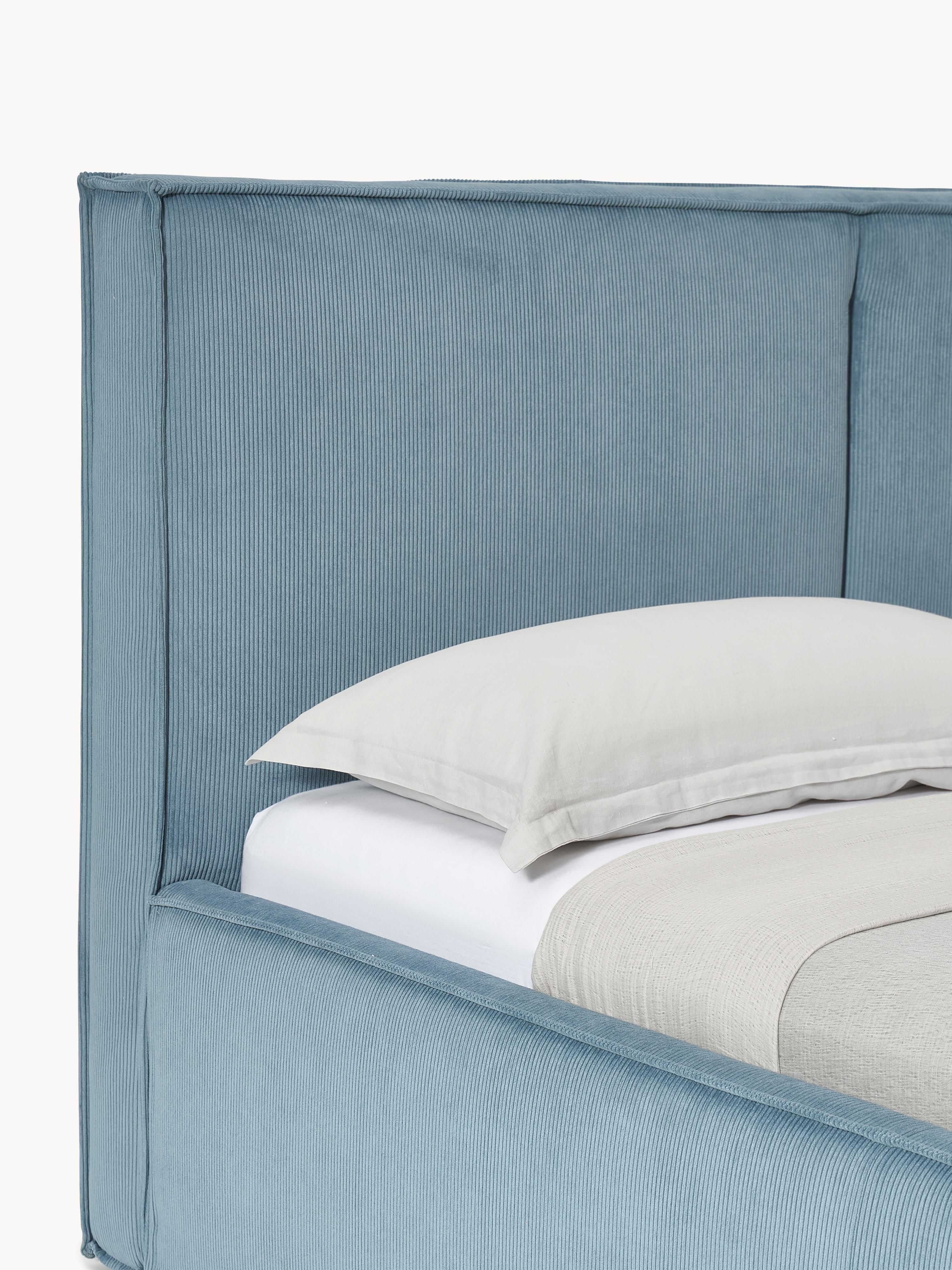 Corduroy gestoffeerd bed Dream