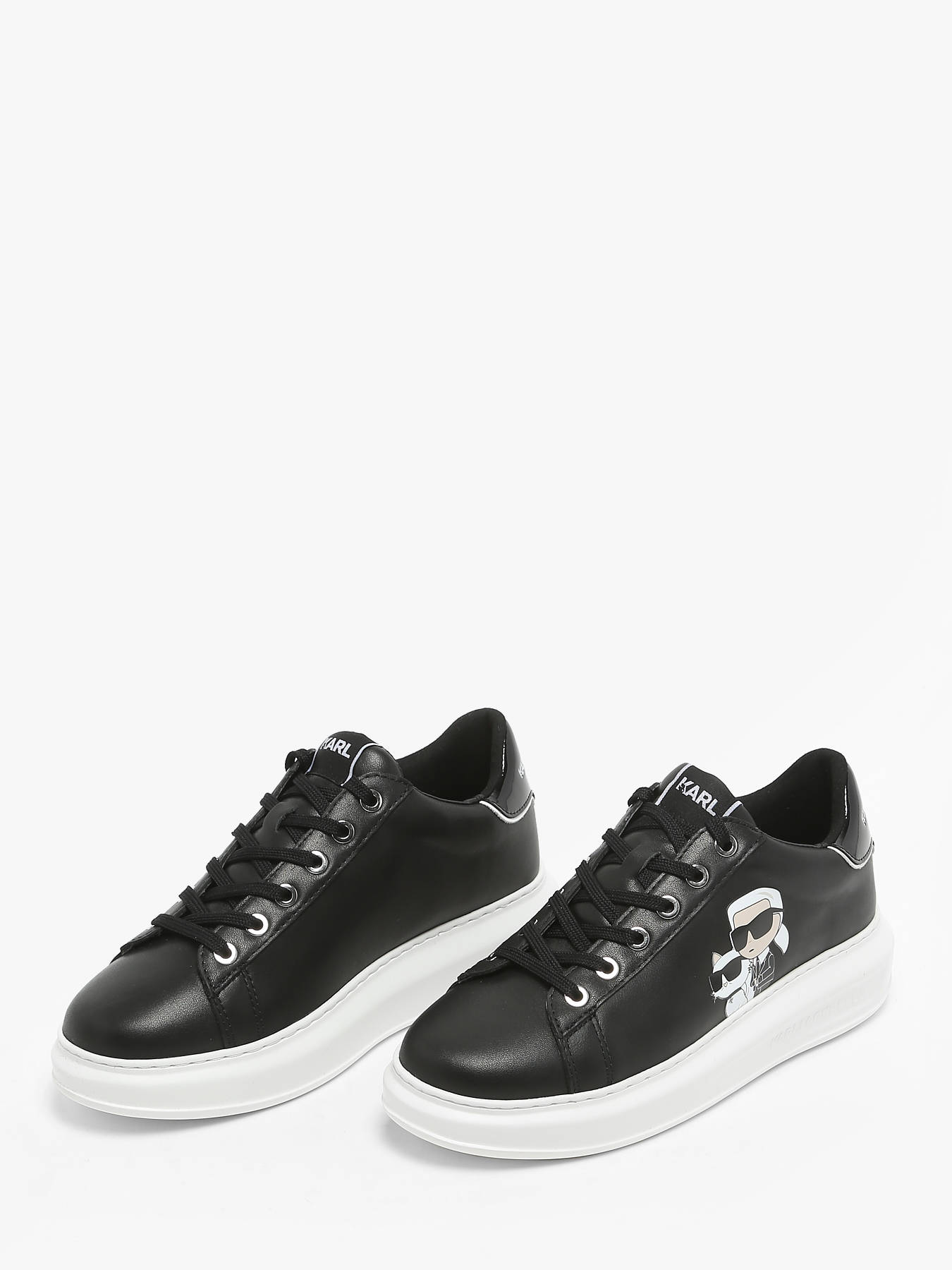 Sneakers Kapri Twin NFT en cuir KARL LAGERFELD