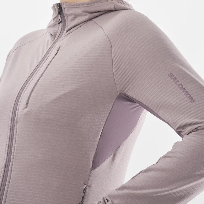 ESSENTIAL LIGHTWARM  Couche intermédiaire à capuche pour femme